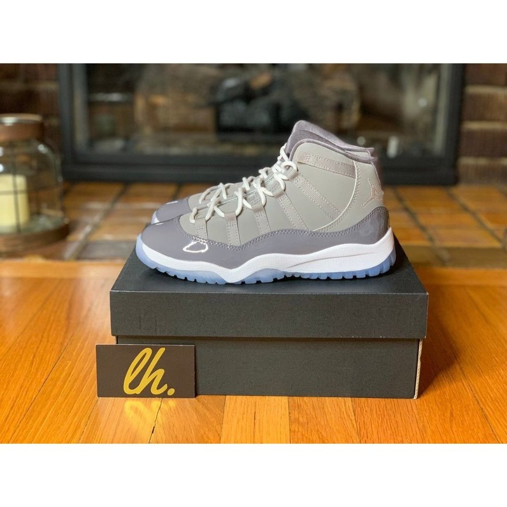 Size 3y Air Jordan Retro 11 "Cool Grey"